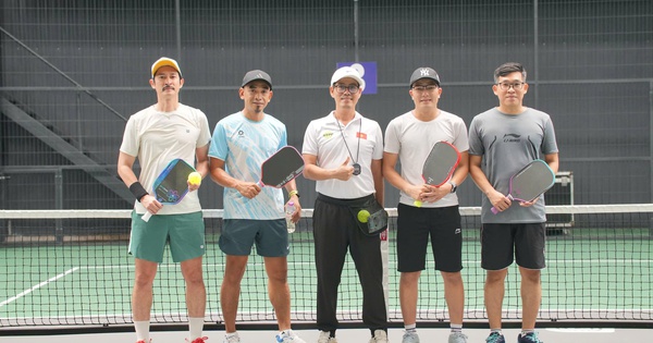 JUN88 cược thể thao: Sân chơi pickleball sôi động thu hút giới nhà báo và doanh nhân - hình ảnh - vipjun88.com