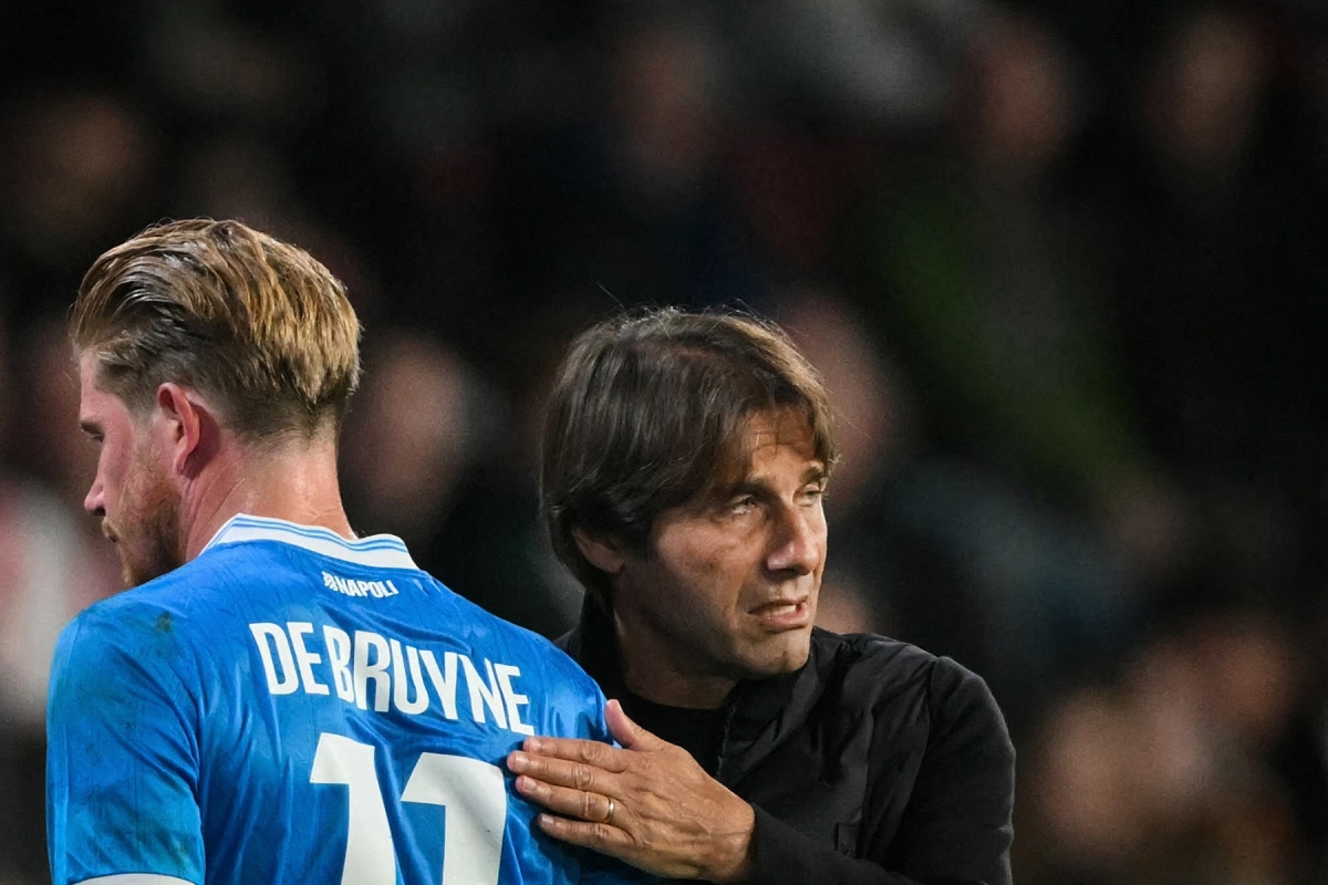 Phía sau vụ De Bruyne công kích HLV Conte: Căng thẳng tại Napoli và cơ hội cho người hâm mộ JUN88 - hình ảnh - vipjun88.com