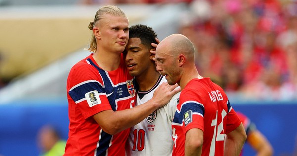 Chấm điểm Na Uy – Anh: Haaland gần ‘đội sổ’, Bellingham cao chót vót, Harry Kane thấp đến choáng váng: góc nhìn mới cho người chơi Việt - hình ảnh - vipjun88.com Chấm điểm Na Uy – Anh: Haaland gần ‘đội sổ’, Bellingham cao chót vót, Harry Kane thấp đến choáng váng: góc nhìn mới cho người chơi Việt - hình ảnh - vipjun88.com
