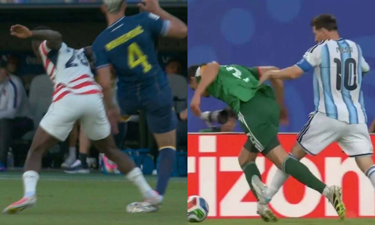 Messi bị réo tên khi tiền đạo Mỹ nhận thẻ đỏ ở World Cup - hình ảnh - vipjun88.com
